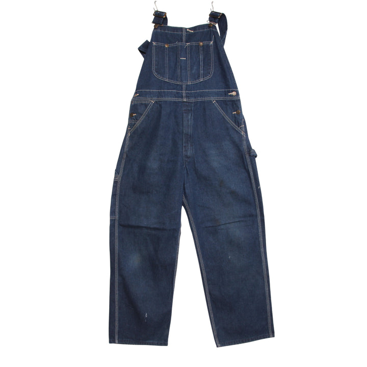Roebucks by Sears Salopette di Jeans Denim Taglia L Uomo Made in USA