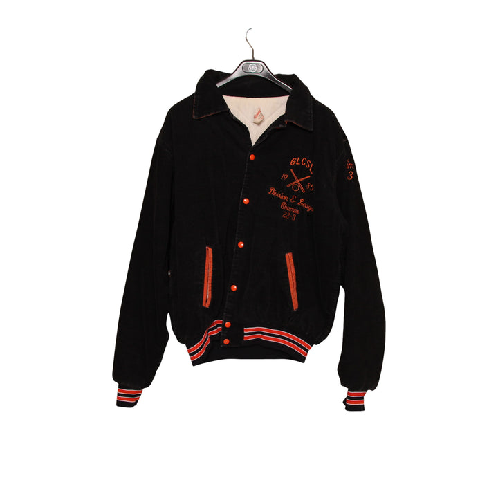 Ronnoc Varsity Jacket Nera Taglia XXL Uomo