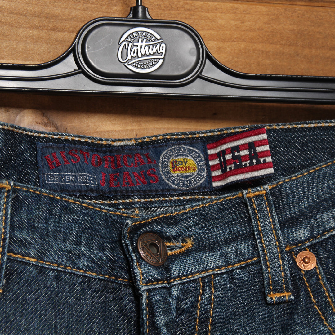 Roy Roger's Steve Bermuda di Jeans Denim Taglia 14 Bambino