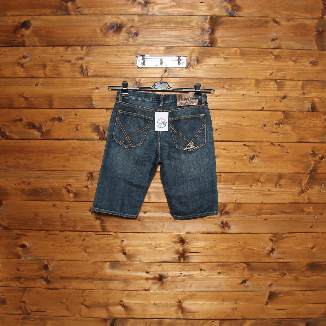 Roy Roger's Steve Bermuda di Jeans Denim Taglia 14 Bambino