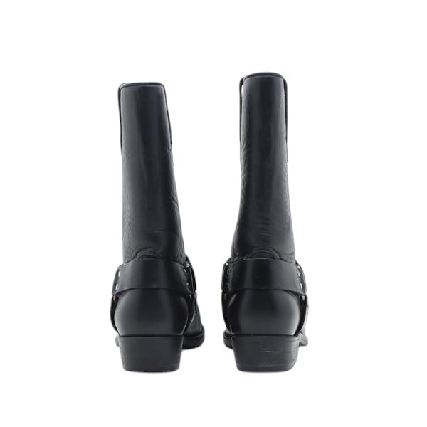 Saluro stivali frye nero in pelle donna