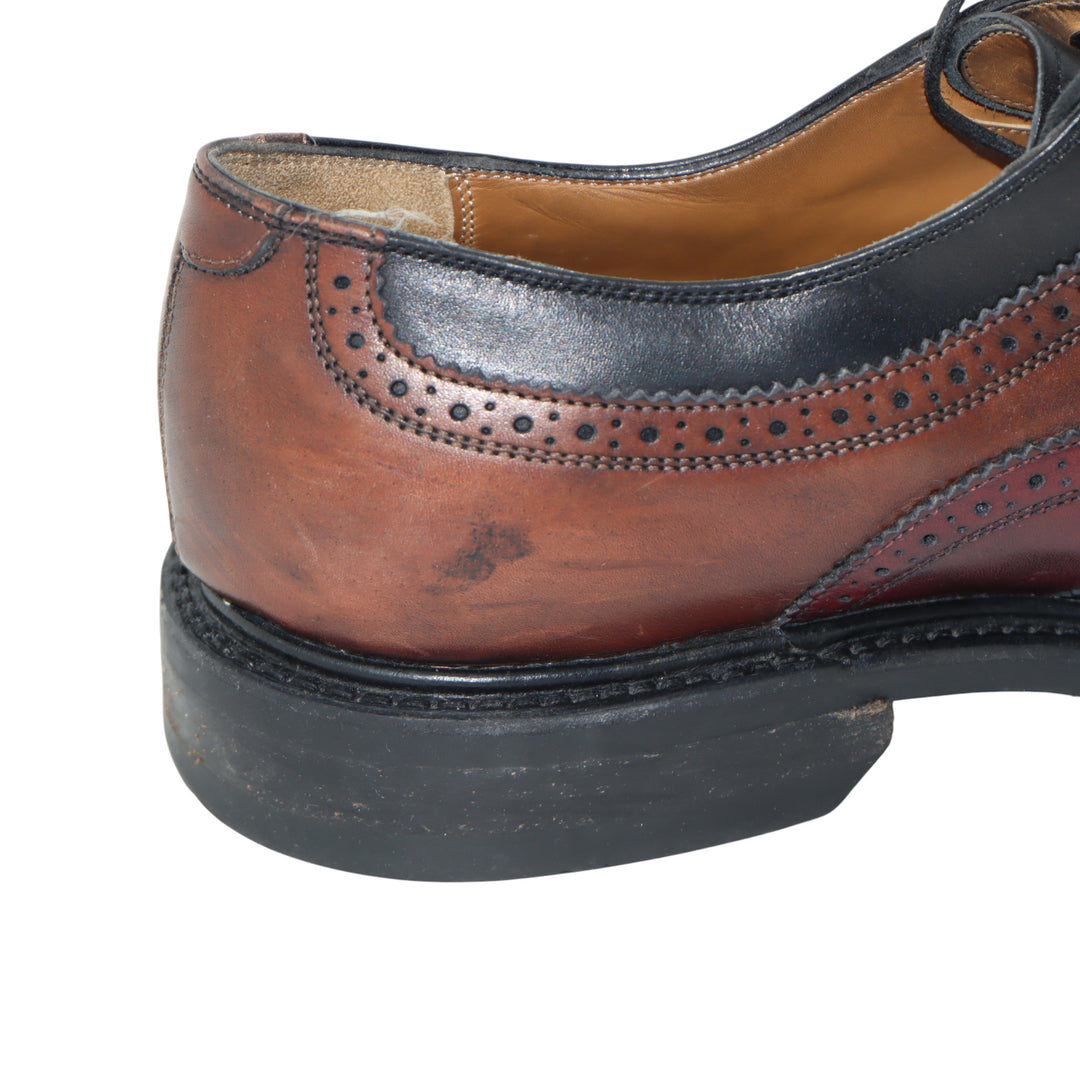 Salvatore Ferragamo Scarpa Classica Marrone e Nero EU 41 Uomo