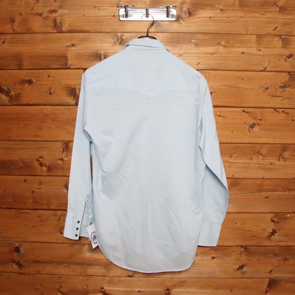 Sears Western Wear camicia vintage azzurra taglia M uomo