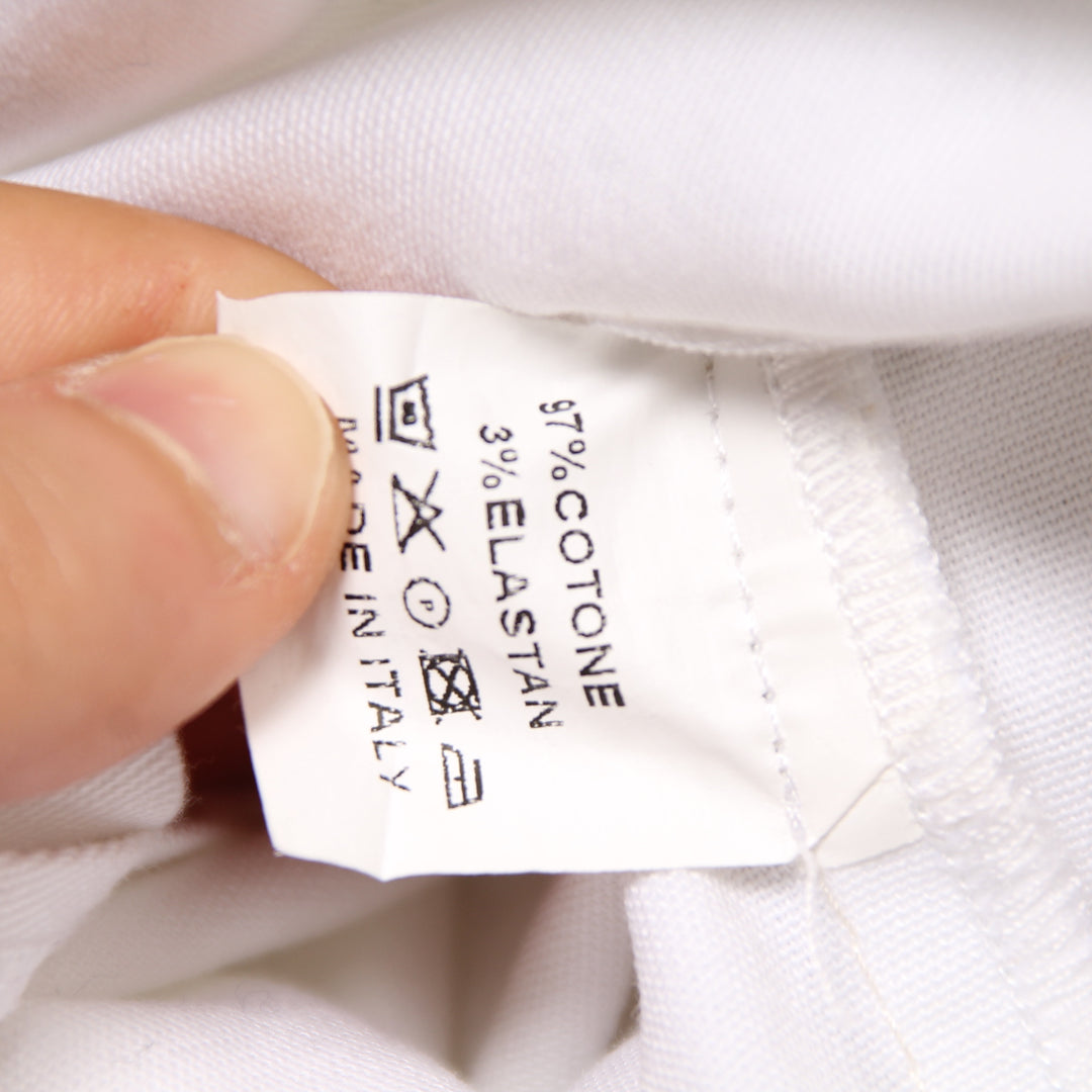 Sed Etiam Crop Top Bianca Taglia XS Donna Deadstock w/Tags