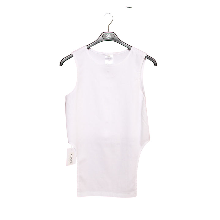 Sed Etiam Crop Top Bianca Taglia XS Donna Deadstock w/Tags