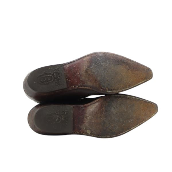 Sendra stivale western marrone in pelle numero 42 donna