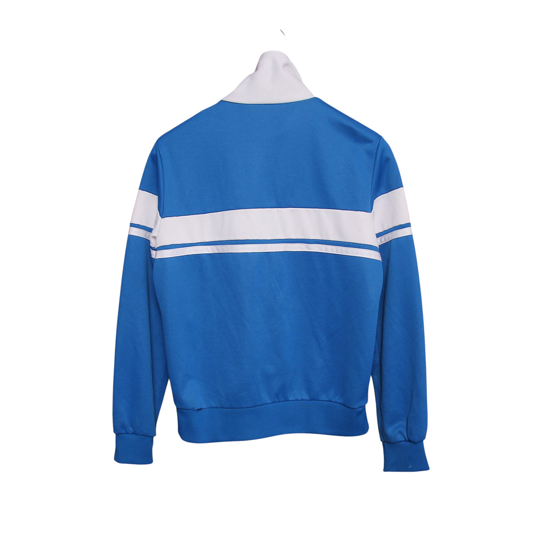 Sergio Tacchini McEnroe 1984 Track Top Vintage Blu e Bianco Taglia 46 Uomo