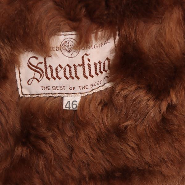 Shearling Montone Marrone Taglia 46 Unisex