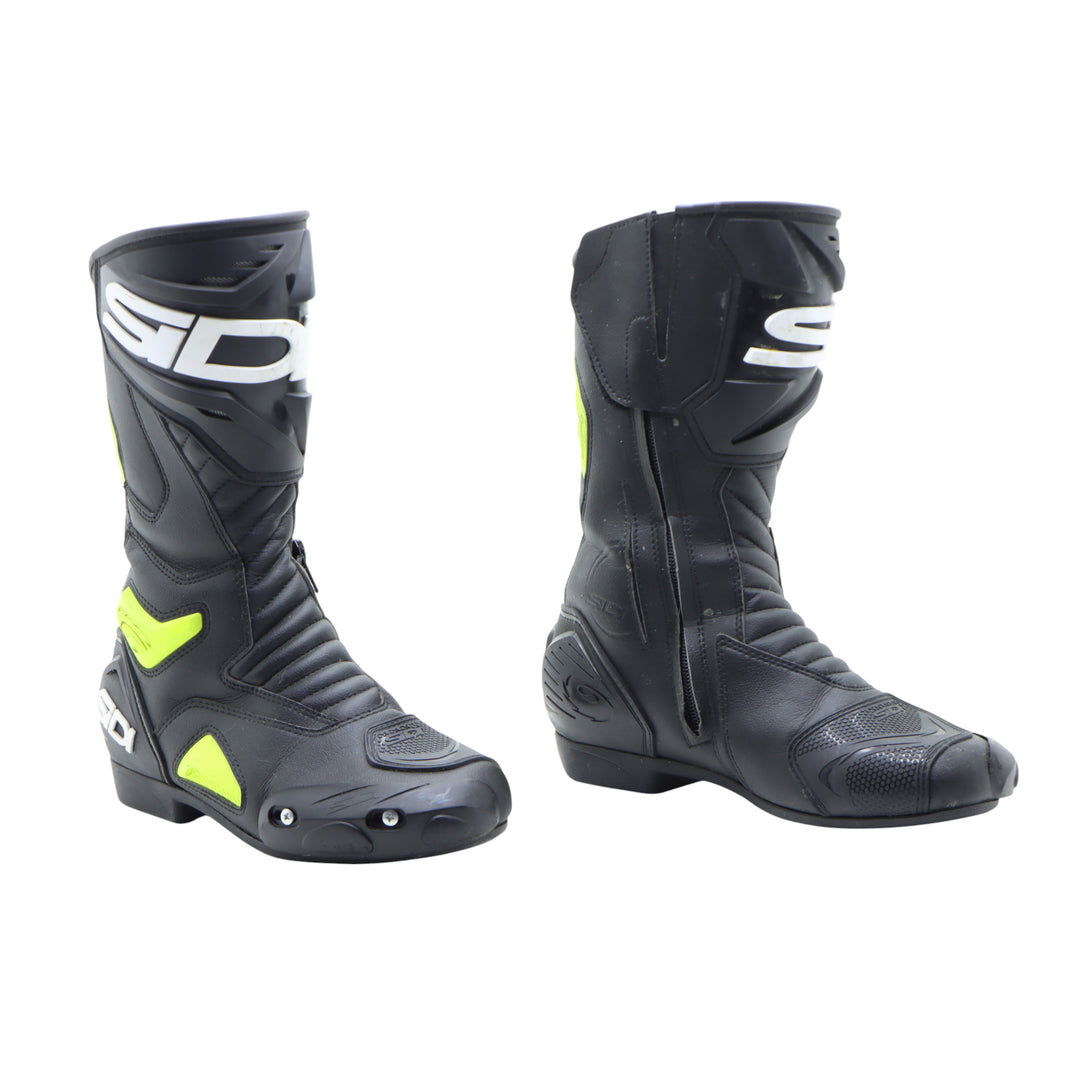 Sidi Stivale da Moto Touring Nero in Pelle Numero 40 Unisex