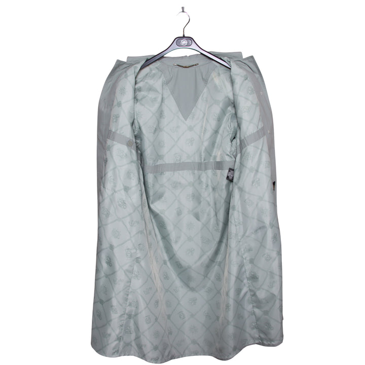 Sixth Sense Trench Turchese Taglia XL Unisex