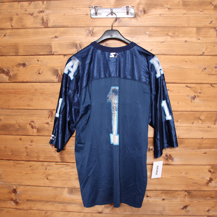 Starter CFL Toronto Argonauts Maglia da Football Blu Taglia XL Uomo Made in USA