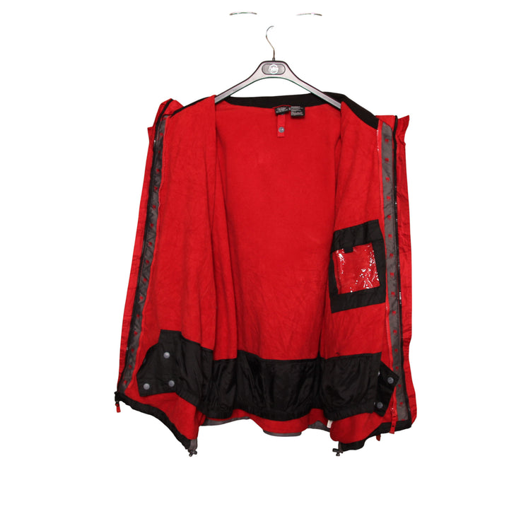 Starter Giacca Vintage Nera e Rossa Taglia XL Uomo