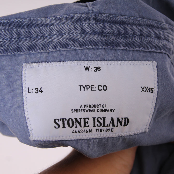 Stone Island Antiform Pantalone Blu W36 L34 Uomo