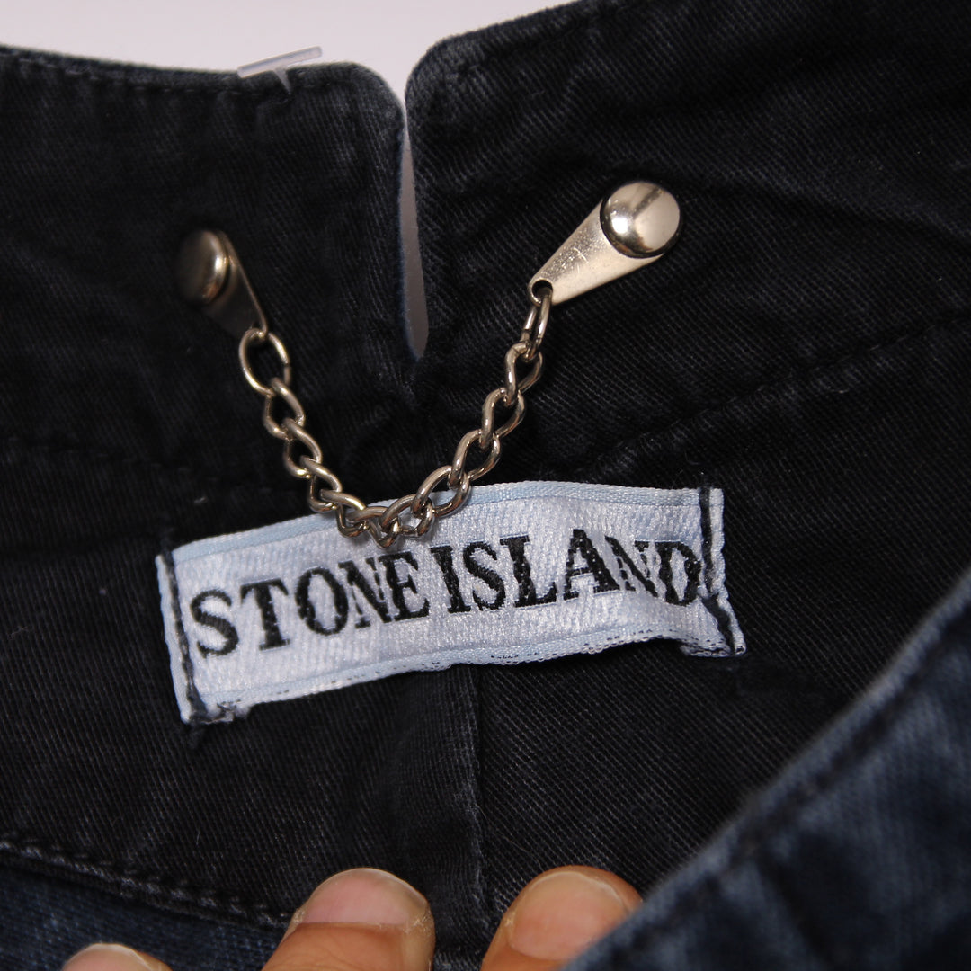 Stone Island Bermuda Denim Taglia 46 Uomo