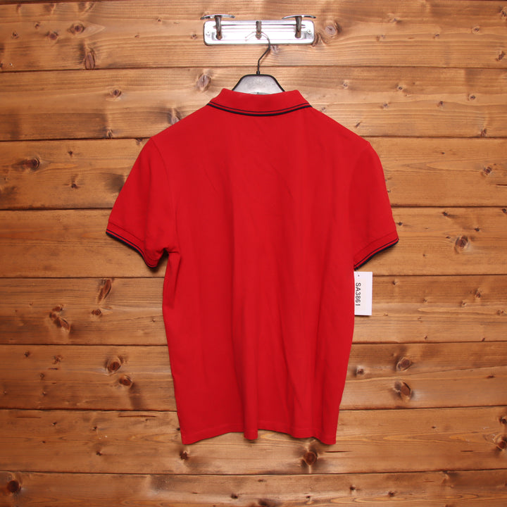Stone Island Slim Fit polo rossa taglia M uomo