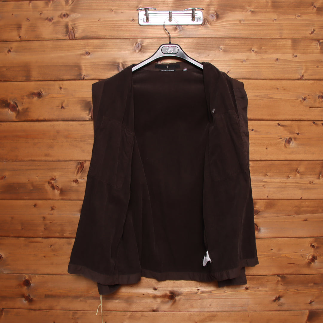 Stone Island camicia marrone taglia M uomo