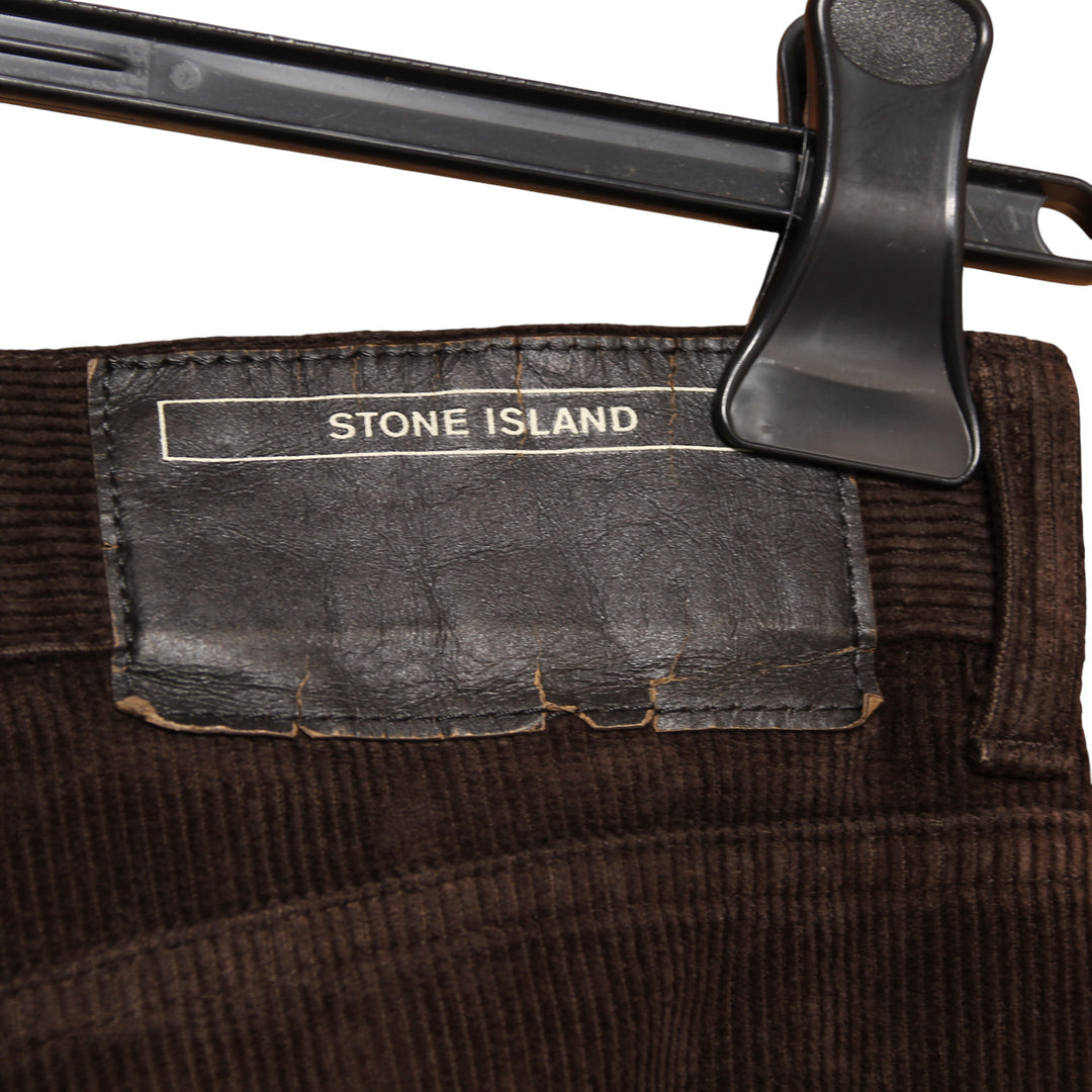 Stone Island Pantalone Marrone W38 Uomo