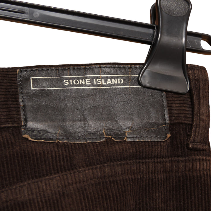Stone Island Pantalone Marrone W38 Uomo