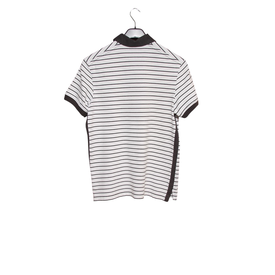 Stone Island Polo Bianco e Grigio Unisex