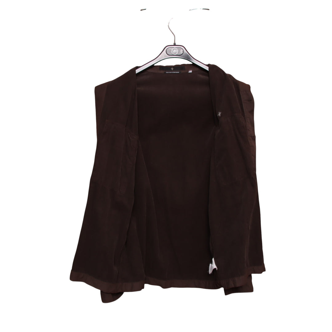 Stone Island camicia marrone taglia M uomo