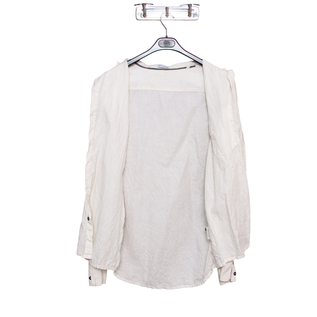 Stone Island camicia panna taglia L uomo