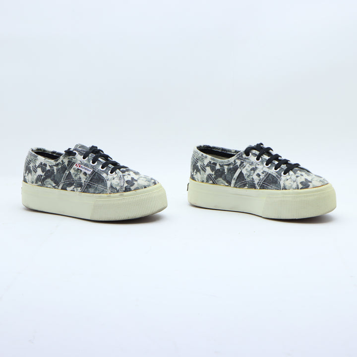 Superga Platform Sneakers Nera Numero 36 Donna