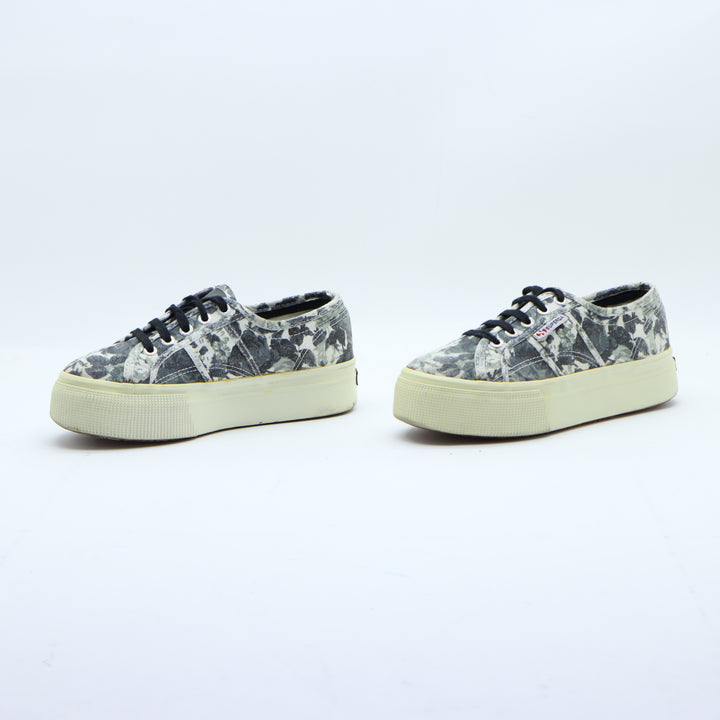 Superga Platform Sneakers Nera Numero 36 Donna