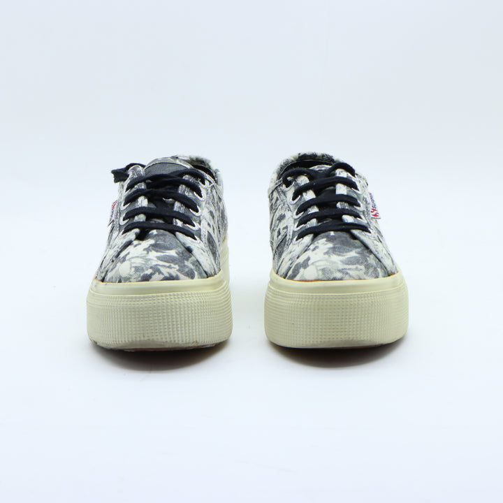 Superga Platform Sneakers Nera Numero 36 Donna