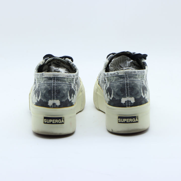 Superga Platform Sneakers Nera Numero 36 Donna