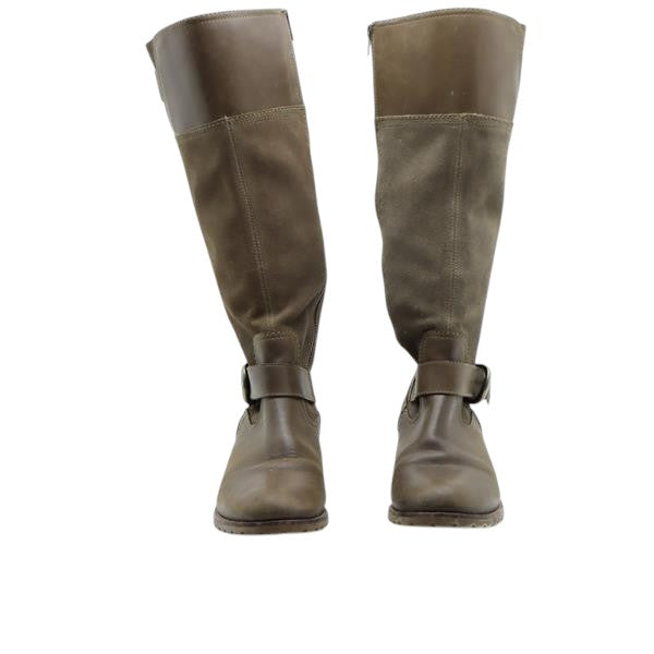 Timberland 20666 stivale marrone in pelle e camoscio numero 39 donna
