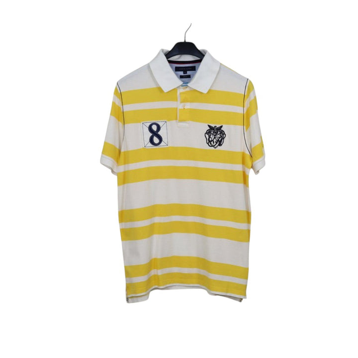 Tommy Hilfiger Slim Fit Polo Bianca e Gialla Taglia XL Uomo