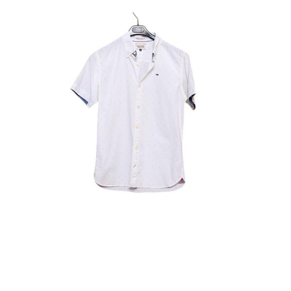 Tommy Hilfiger camicia bianca taglia S uomo