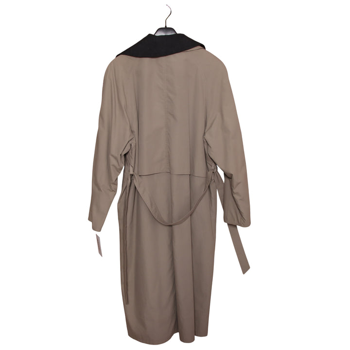 Trench Monopetto Vintage Grigio Taglia 44 Uomo