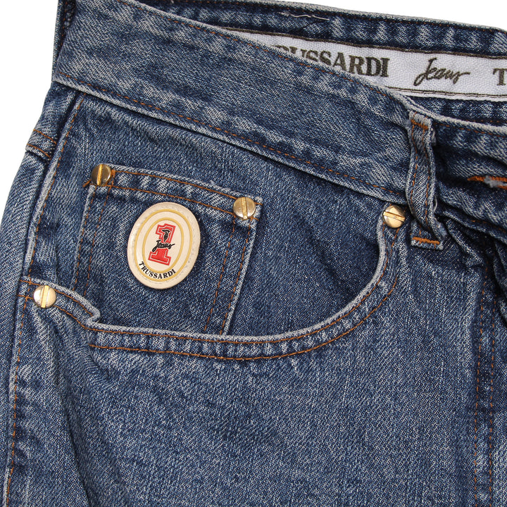 Trussardi Gonna di Jeans Denim W34 Donna