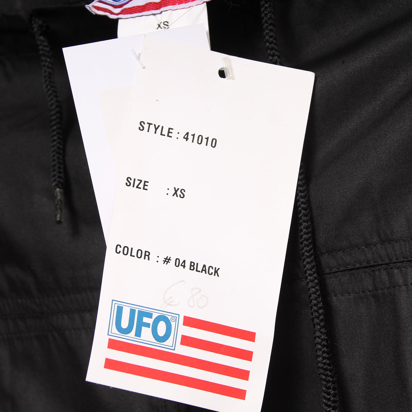 UFO Gonna Cargo Nera Taglia XS Donna Deadstock w/Tags