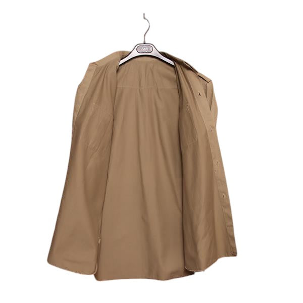 US Army camicia militare beige taglia L uomo