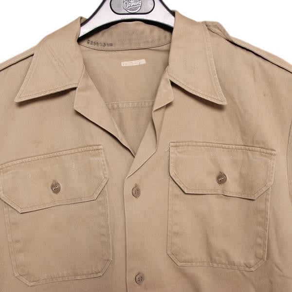 US Army camicia militare beige taglia M uomo