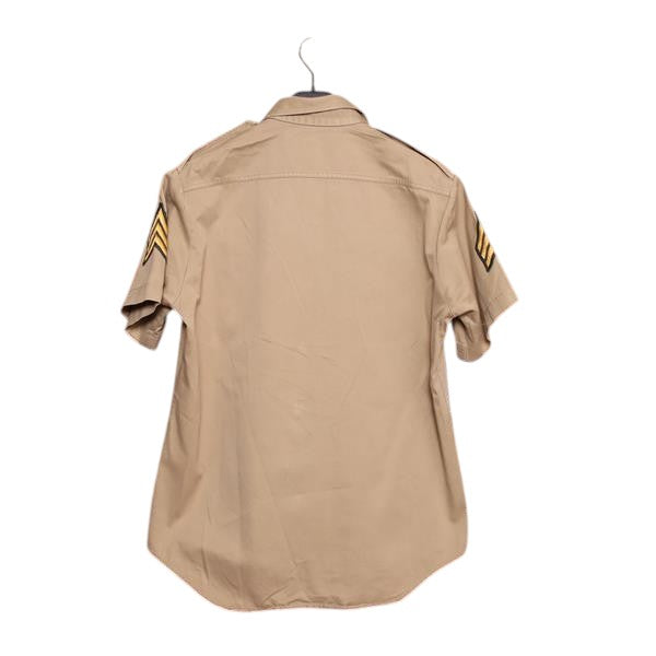 US Army camicia militare beige taglia M uomo