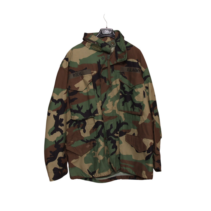 US Army giacca militare camouflage taglia M uomo