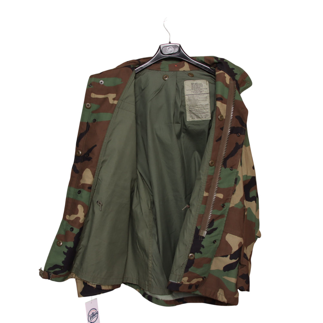 US Army giacca militare camouflage taglia M uomo