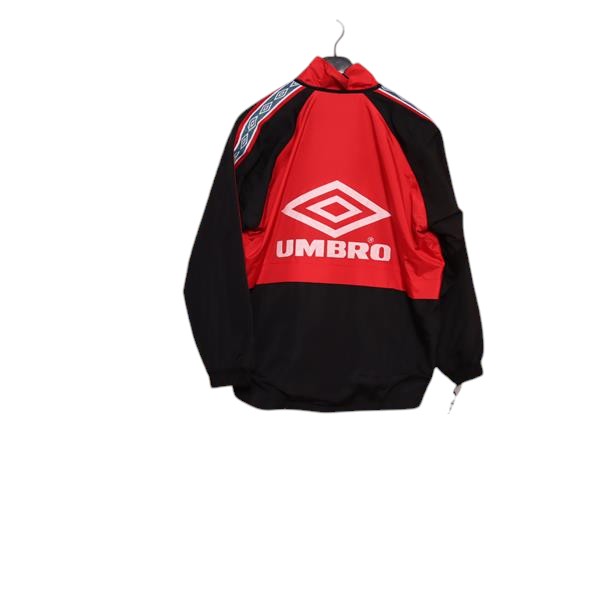 Umbro Manchester United giacca nera e rossa taglia S uomo