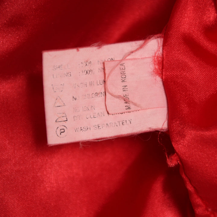 Uniform Varsity Jacket Vintage 80' Rosso Taglia M Unisex Made in Korea