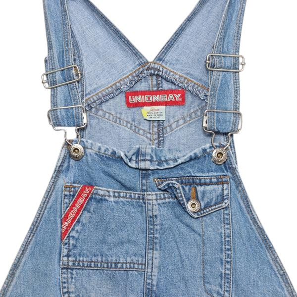 Unionbay salopette di jeans custom denim taglia M donna