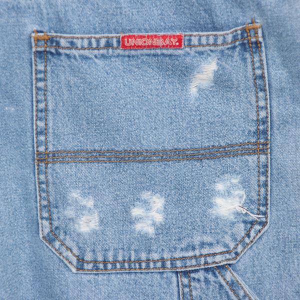Unionbay salopette di jeans custom denim taglia M donna
