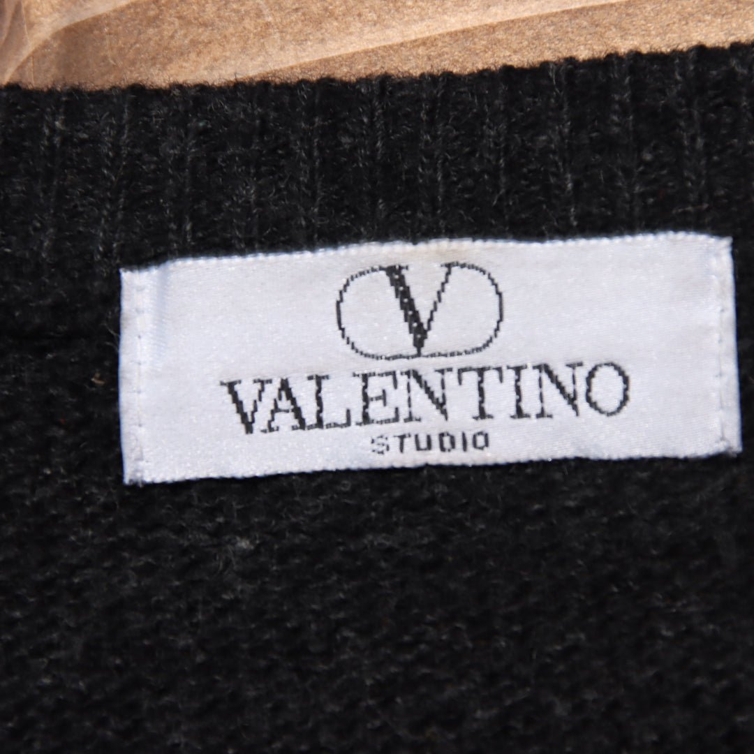 Valentino Maglione Grigio Taglia 56 Uomo