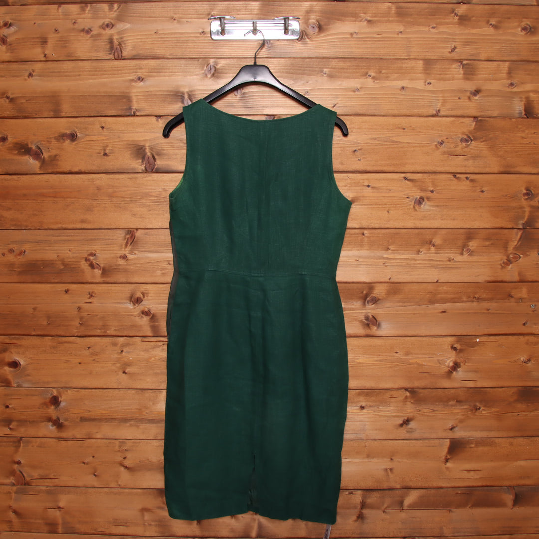 Valentino Miss V Vestito Vintage Verde Taglia 46 Donna