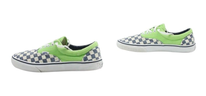Vans Era Van Doren Vintage Verde Scacchi Basse Eur 36