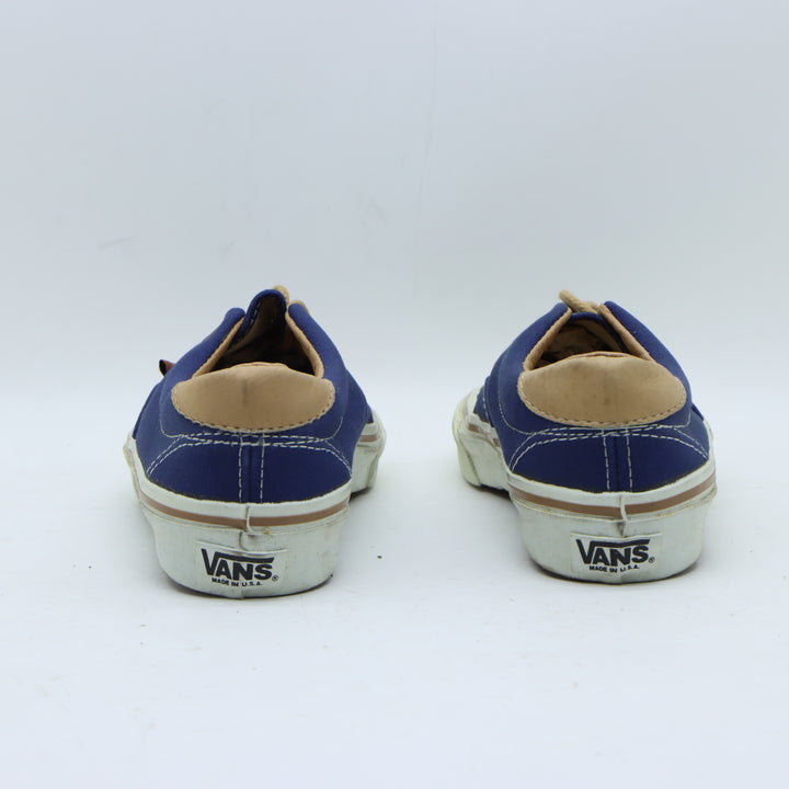 Vans Sneakers Vintage Blu e Beige EU 39 Donna Made in USA