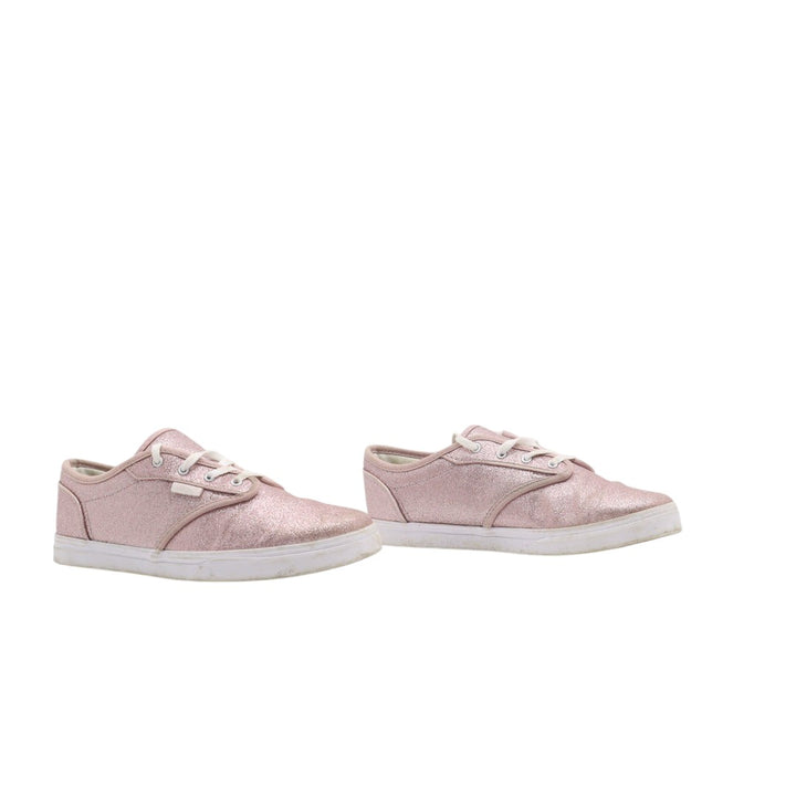 Vans Atwood Missy Basse Rosa con Brillantini Eur 35 Bambina