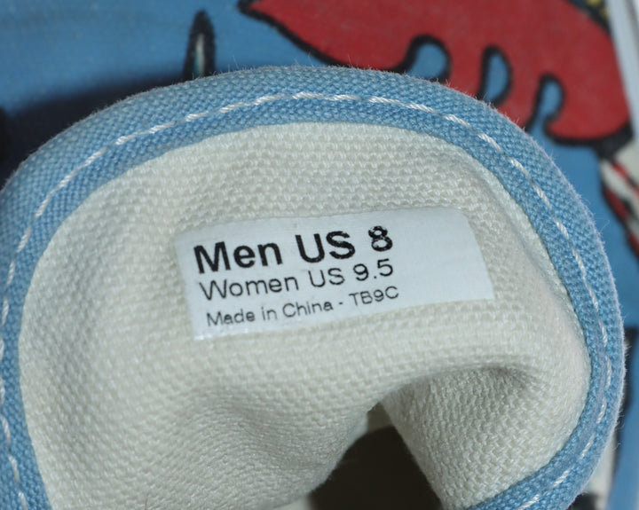 Vans Authentic Vandoren Parrot Basse Azzurro Tropicale Eur 40.5 Unisex